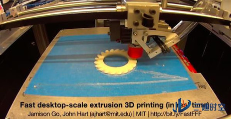 什么叫效率！10倍速的桌上FDM 3D打印机告诉你答案